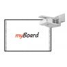 Zestaw interaktywny MyBoard Black 82'' + projektor ultra krótkoogniskowy NEC UM301X