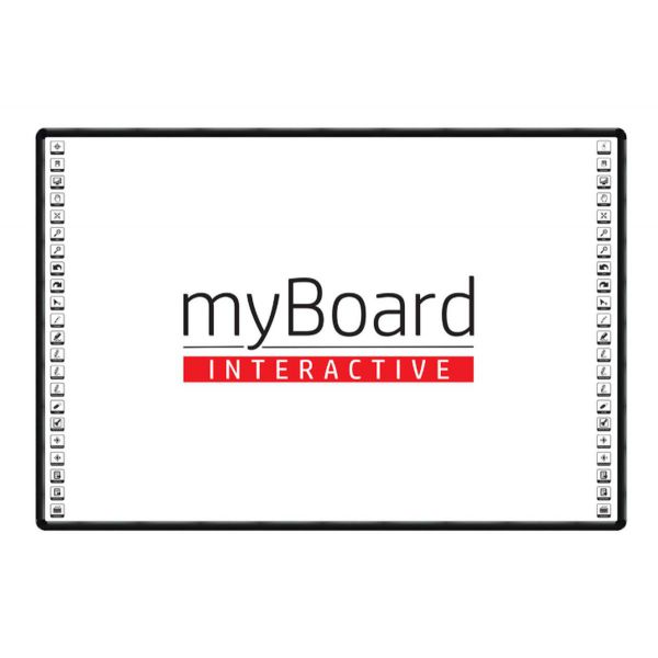 Tablica interaktywna dotykowa myBoard BLACK 82" Ceramic - 1