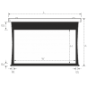 Ekran Suprema Drako B 203x152 (4:3) MW HD Pro - 4