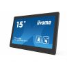 Monitor dotykowy iiyama ProLite TW1523AS-B1P 15", Android, PoE, mikrofon, głośniki - 3
