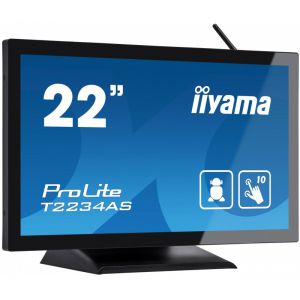 Monitor dotykowy POS iiyama T2234AS-B1 22" wbudowany Android, karty SD, powłoka antyodciskowa - 3