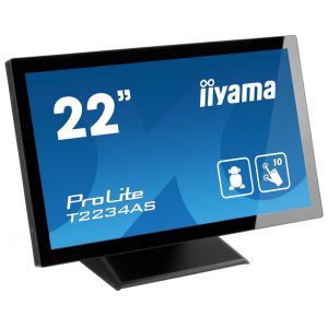 Monitor dotykowy POS iiyama T2234AS-B1 22" wbudowany Android, karty SD, powłoka antyodciskowa - 5
