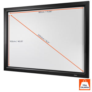 celexon HomeCinema Frame 180 x 102 cm ramowy ekran projekcyjny - 2