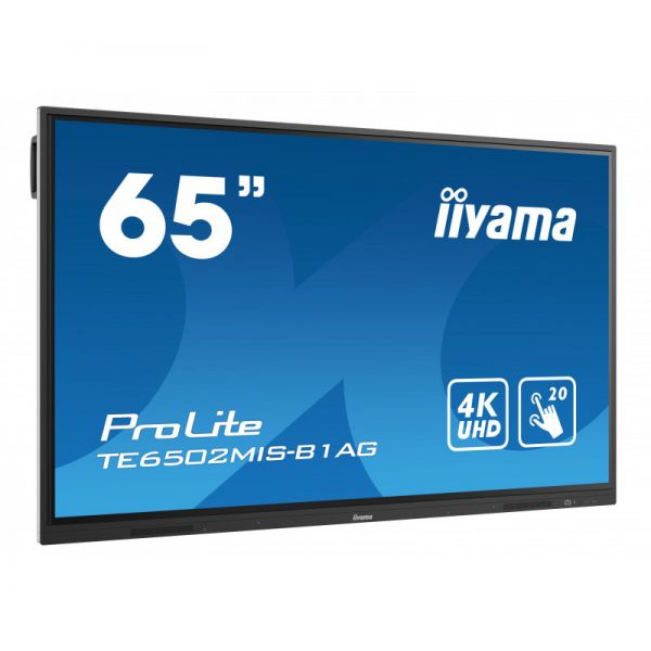 Interaktywny ekran dotykowy iiyama ProLite TE6502MIS-B1AG 65" VA, 4K UHD, iiWare(Android), WiFi - 1