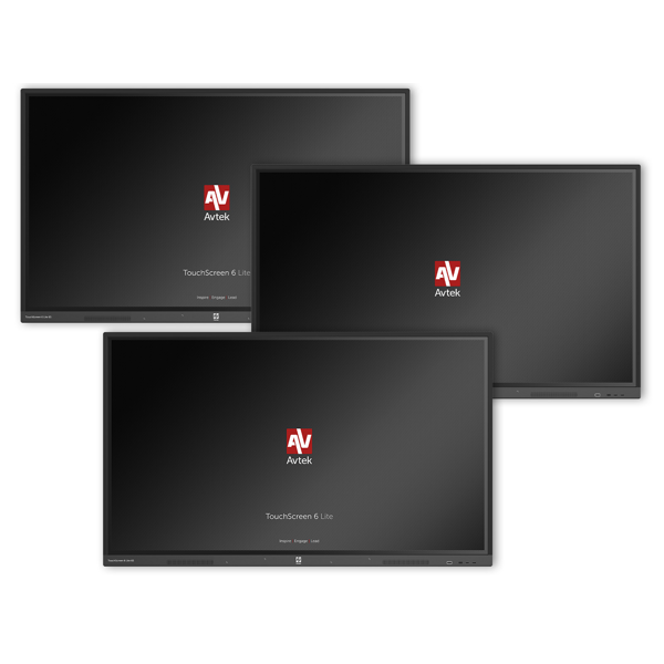 Aktywna Tablica Zestaw:3x monitor interaktywny Avtek TouchScreen 6 Lite 65 - 1