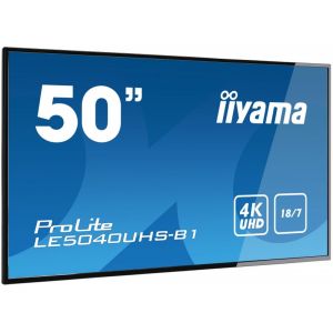 Monitor wielkoformatowy iiyama ProLite LE5040UHS-B1 50" AMVA 18/7 iiSignage - 2