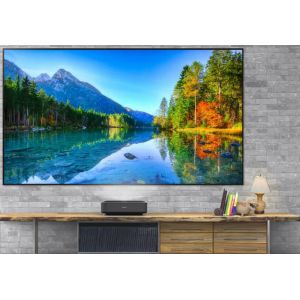 Projektor Epson EH‑LS300B Android TV ultrakrótkoogniskowy do kina domowego Full HD + EKRAN Epson ELPSC36