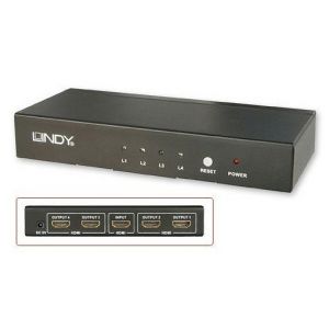 Lindy 38027 splitter HDMI (1xIN - 4xOUT)