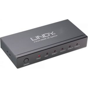Lindy 38058 splitter 4K HDMI (1xIN - 4xOUT)